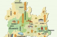 仁寿旅游地图(旅游地图中国景点)