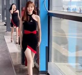 仁寿女孩为挣钱在学校兼职当模特的简单介绍